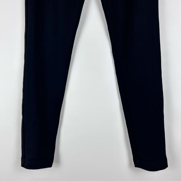 J McLaughlin Black Stretch Knit High Waist Straight Leg Jeans Pants Womens Sz 4 - Picture 11 of 11